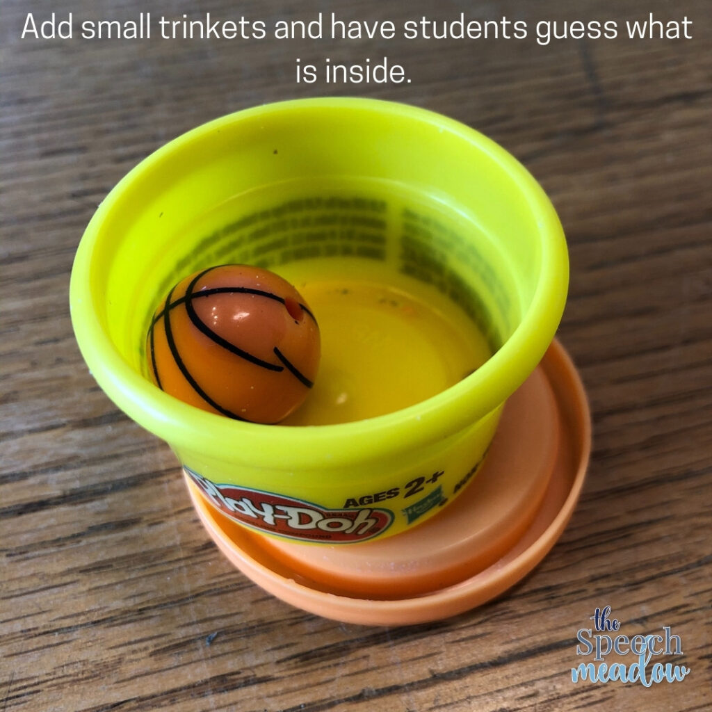 Using Playdoh Containers in Speech Therapy The Speech Meadow