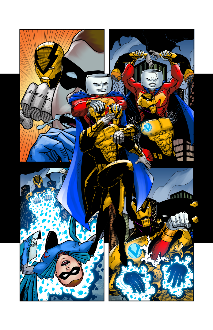 Shaun Davis’ “Pillowman and Blanketboy” is an allages tale of good vs