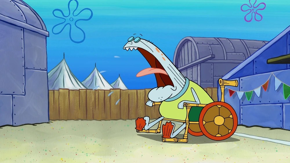 Old Man Jenkins Guide The Mysterious Old Man on SpongeBob The