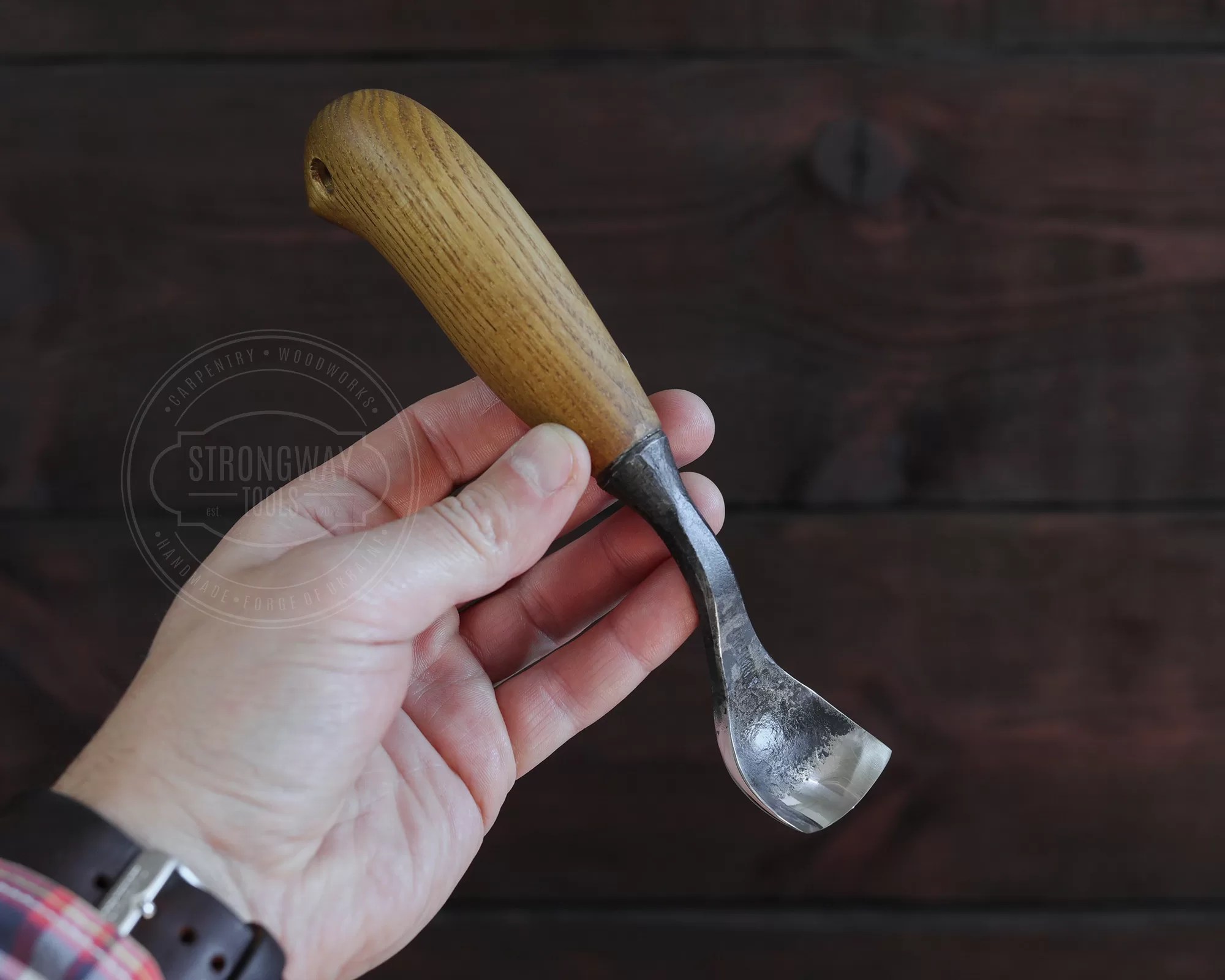 Spoon Bent Gouge №3 The Spoon Crank