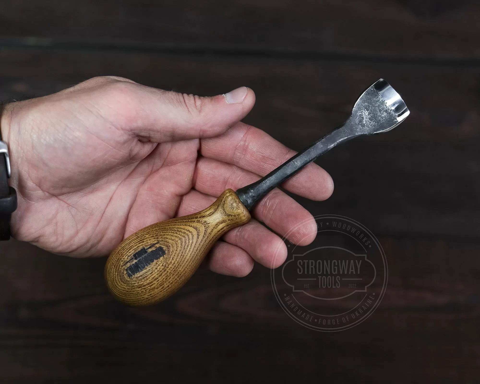 Spoon Bent Gouge №5 The Spoon Crank