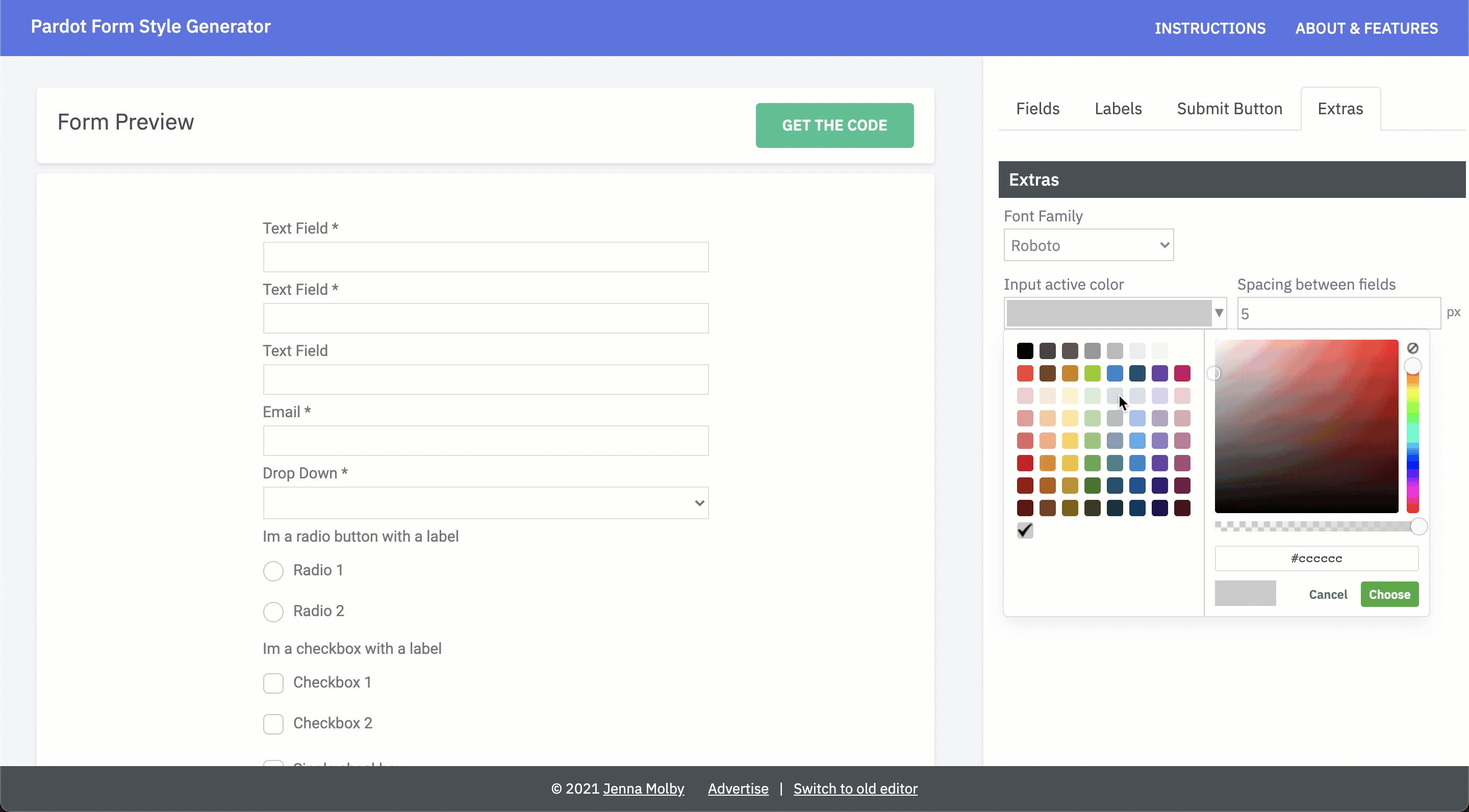 Introducing the Updated Pardot Form Style Generator The Spot