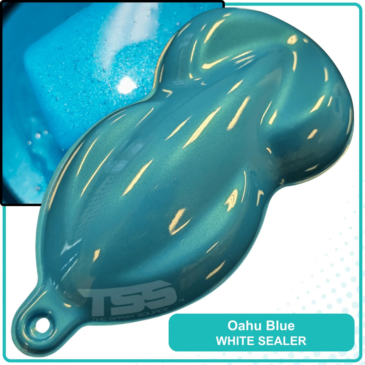 Oahu Blue Paint Basecoat Automotive Custom Color The Spray Source
