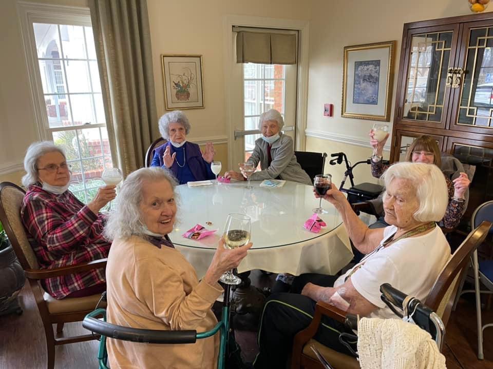 Assisted Living Winter Events of 2022 at The Springs at Simpsonville