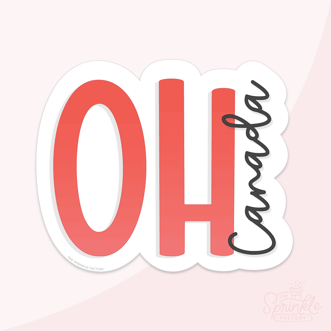 Oh Canada Cutter The Sprinkle Factory