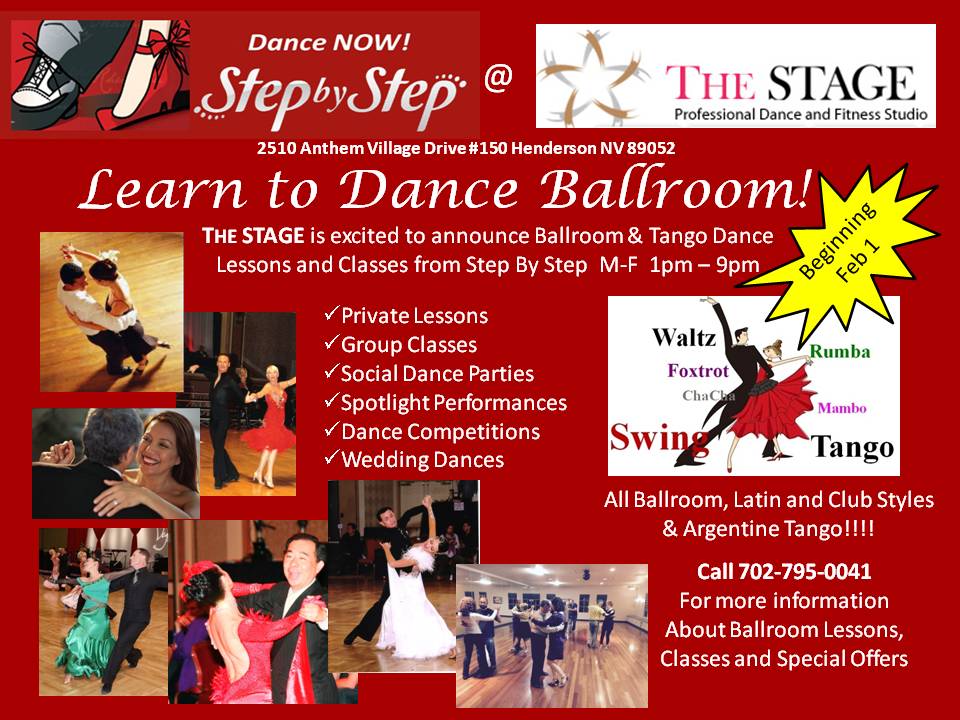Step By Step Ballroom Dance Lessons and Classes The Stage Dance and