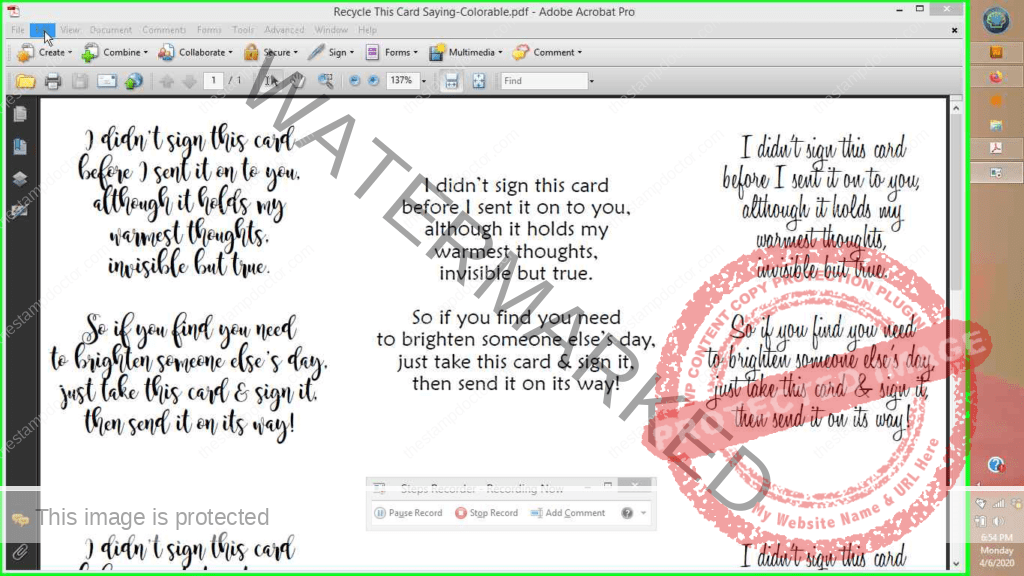 Change Color in a PDF Document The Stamp Doctor