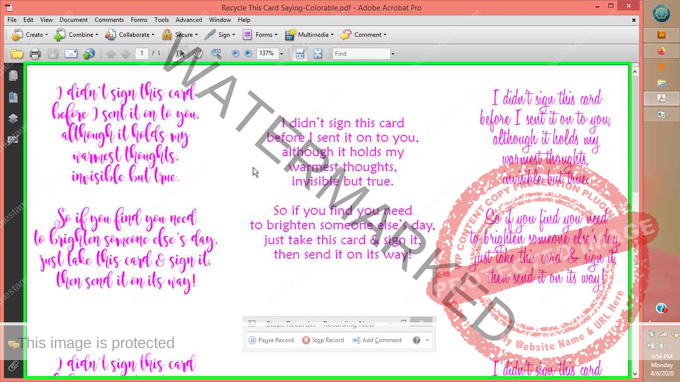 Change Color in a PDF Document The Stamp Doctor