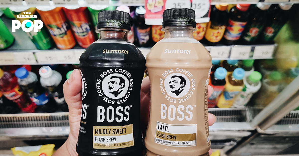 BOSS Coffee แบรนด์กาแฟพร้อมดื่มจากญี่ปุ่น มีขายในไทยแล้ว! THE STANDARD