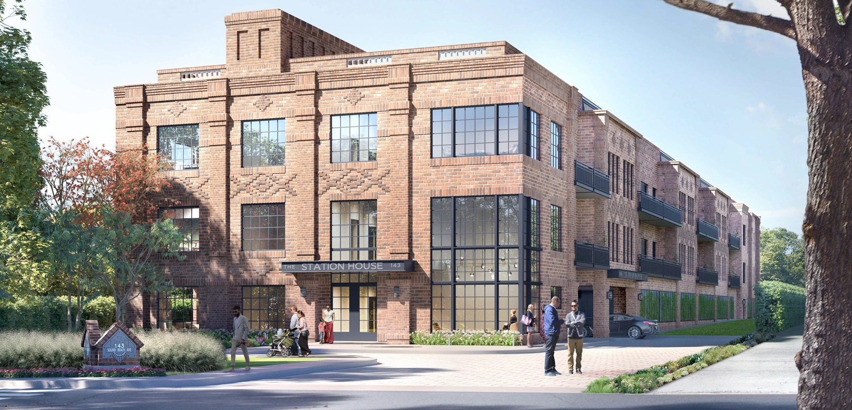 Three Bedroom Pet Friendly Luxury Apartments Near the Greenwich Train