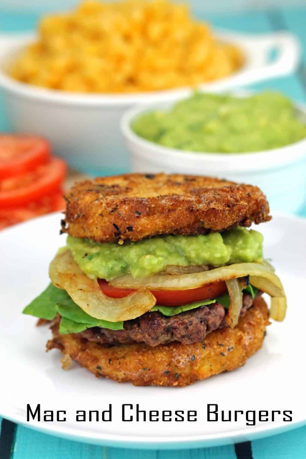 Mac and Cheese Burger Buns