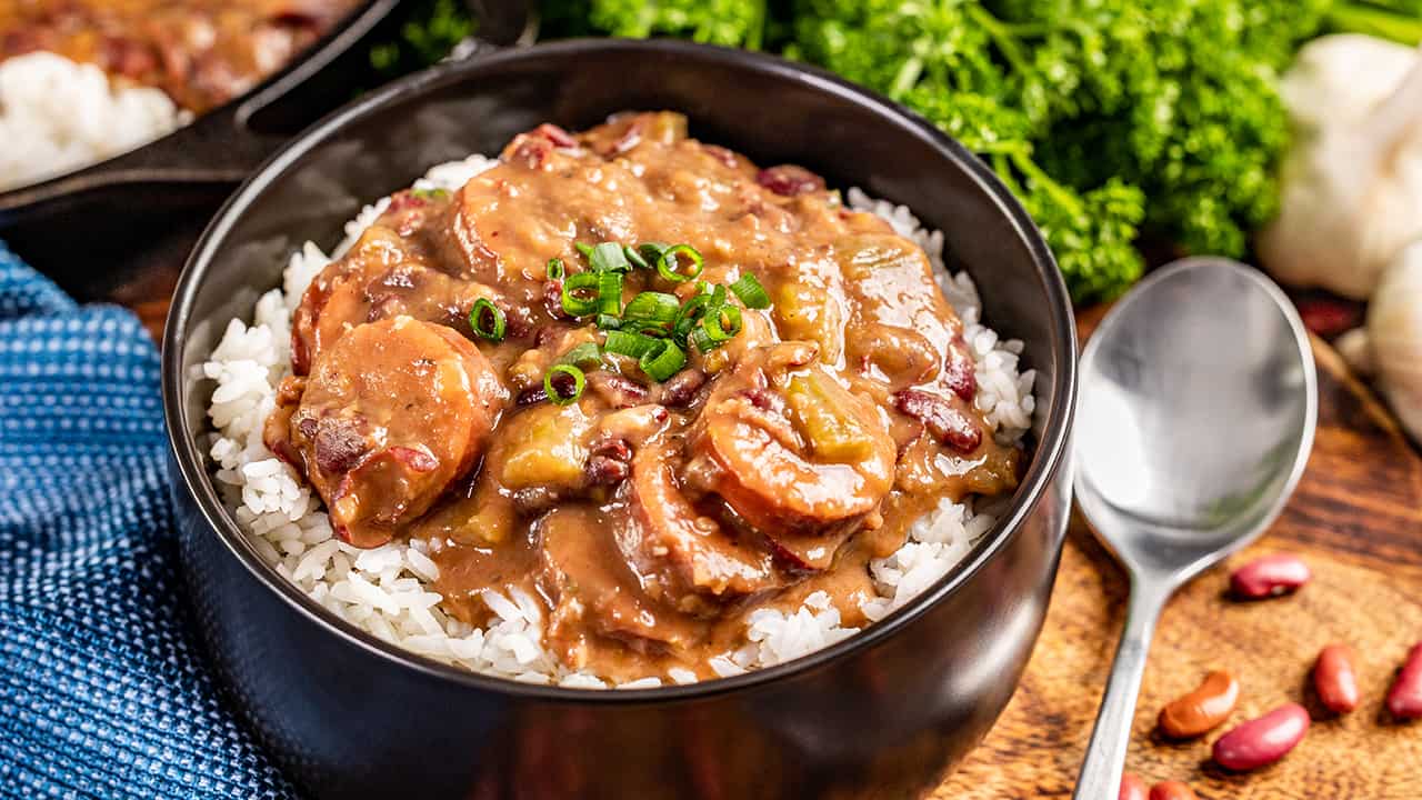 Southern Style Red Beans and Rice The Stay At Home Chef