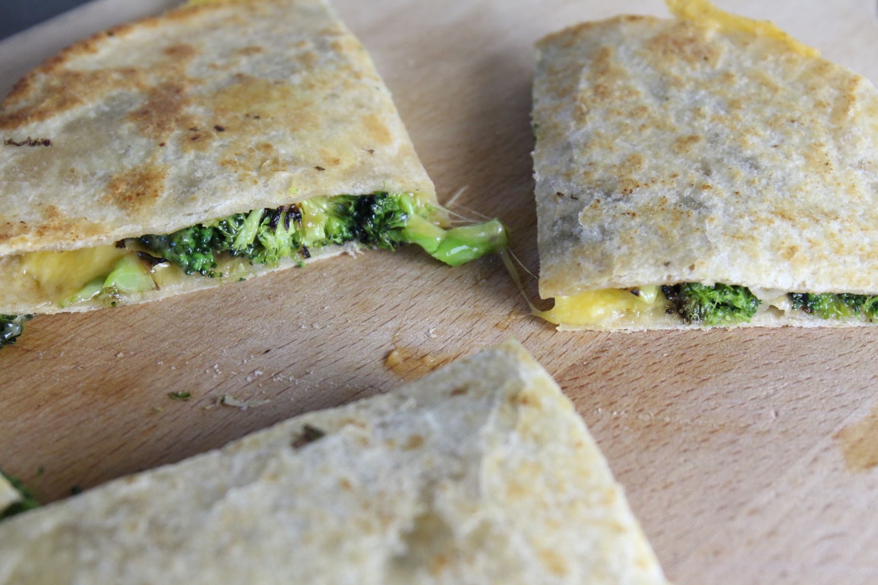 Crispy Broccoli Quesadillas The Steady Cook