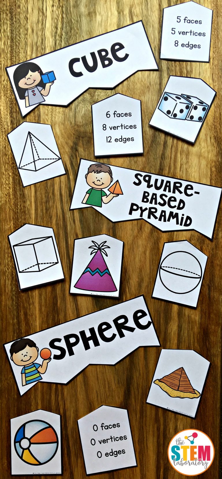 3D Shape Puzzles The Stem Laboratory