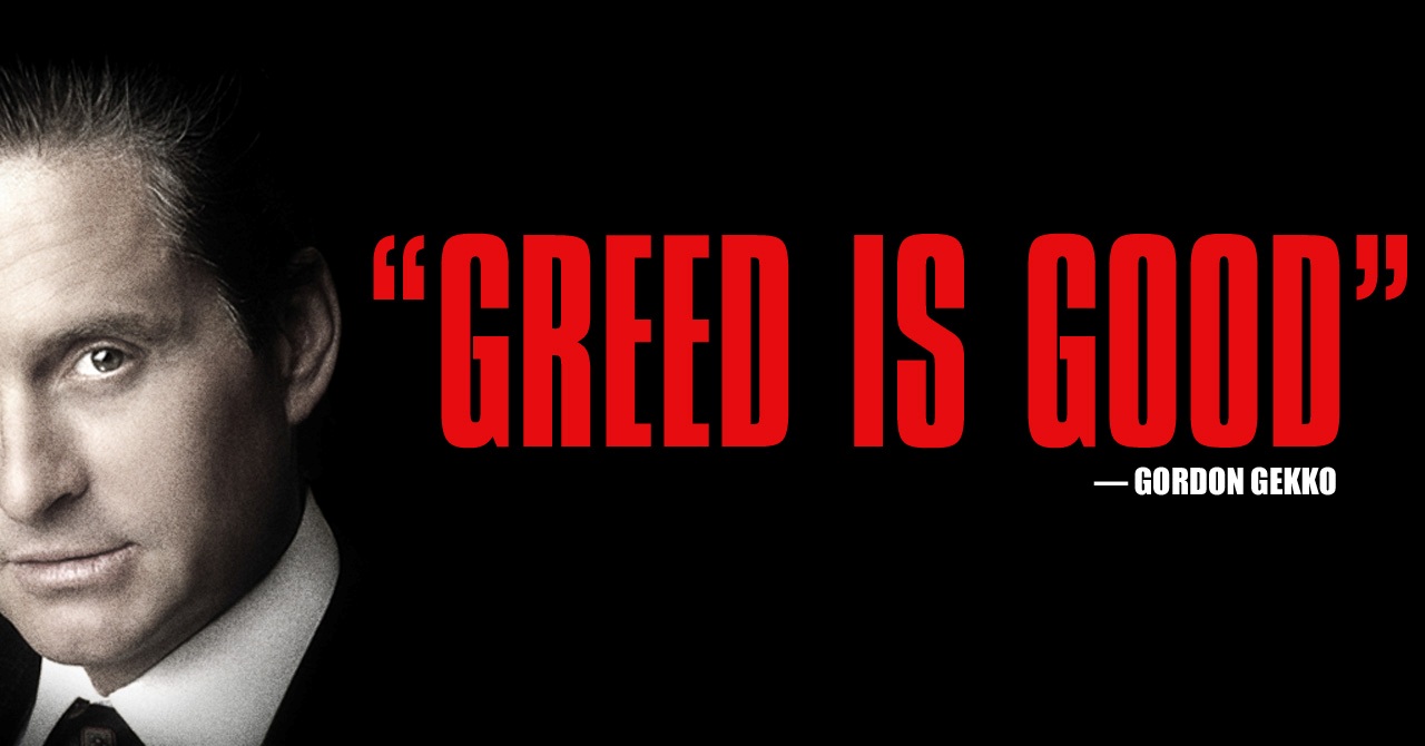 Greed is Good? The Steve Noble Show
