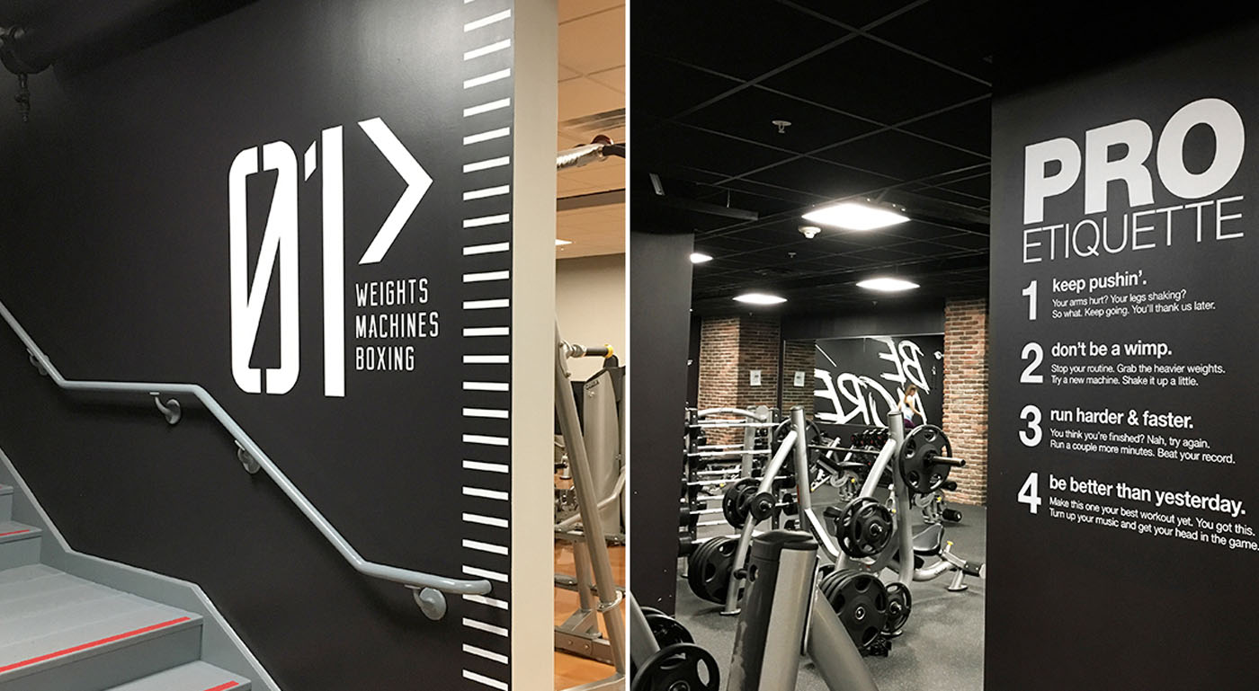 Custom Interior Wall Wraps The Stick Co