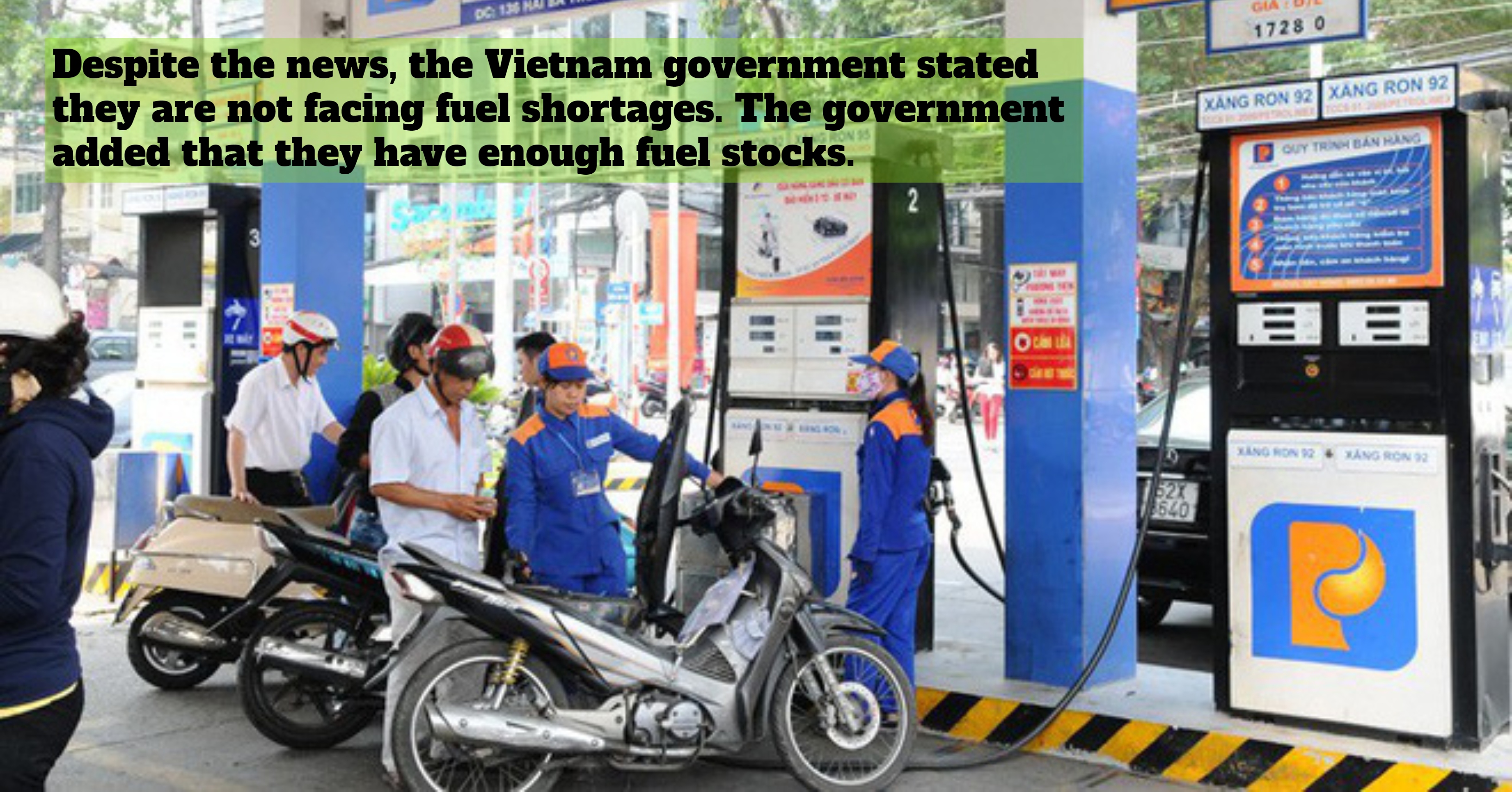 Fuel Shortage Caused Gas Stations To Close Down In Vietnam