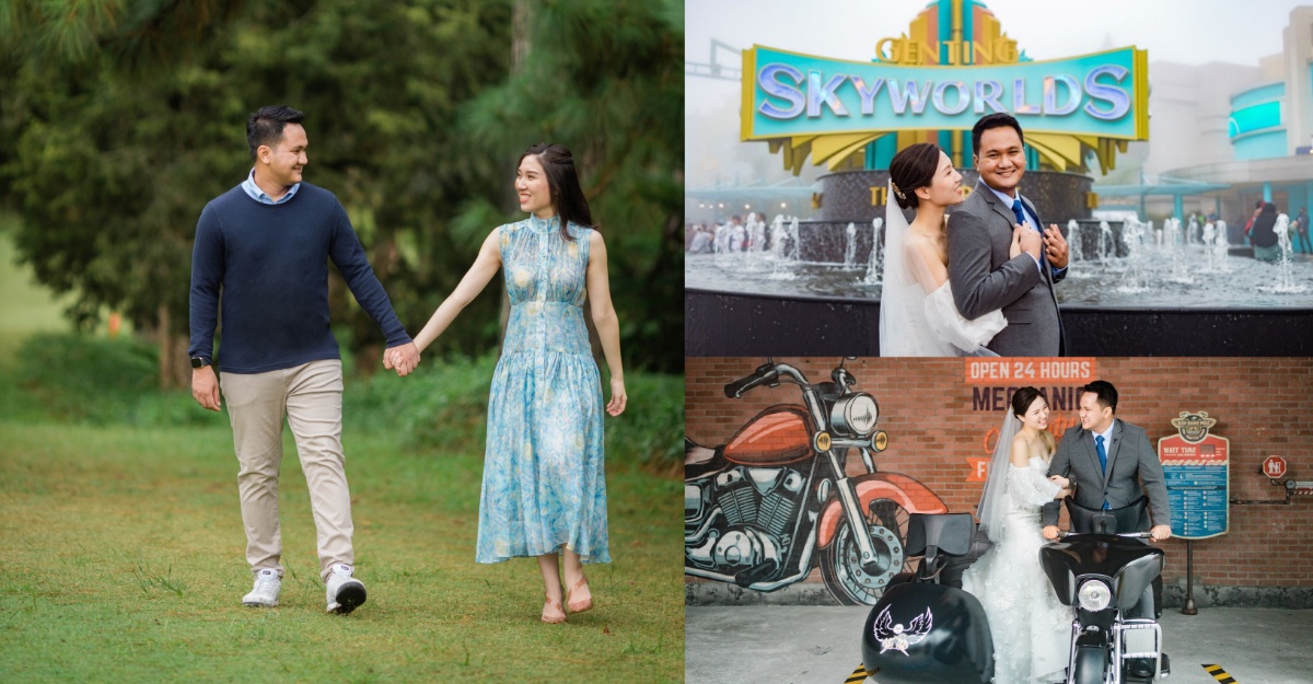 Make Your PreWedding Photos Extraordinary With Panoramic Scenery And