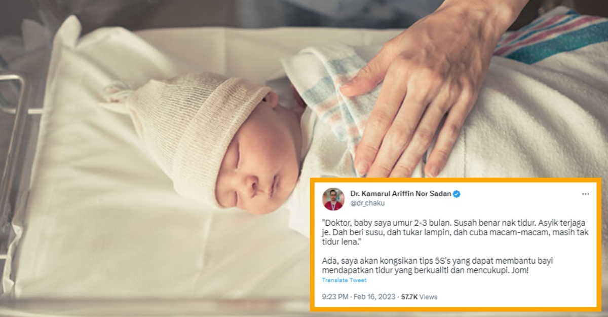 The 5S Techniques For Parents To Easily Make Newborns Comfortably Sleep