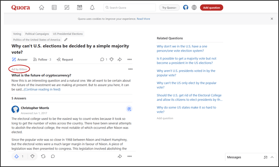 How does Quora make money Business Model The Strategy Story
