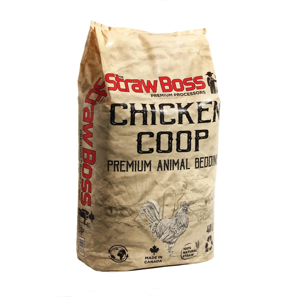 Chicken Coop Bedding The Straw Boss