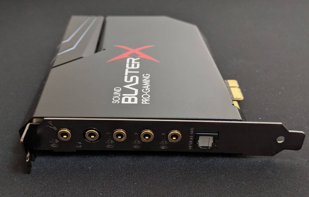 creative sound blasterx