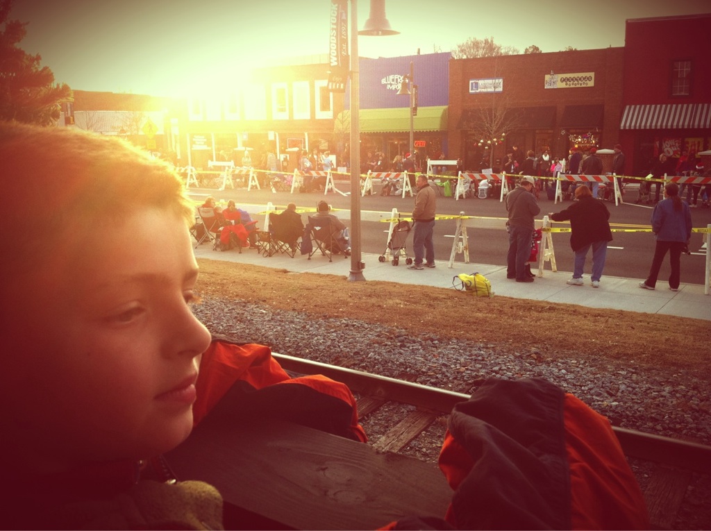 Woodstock Christmas Parade Trajectory Path