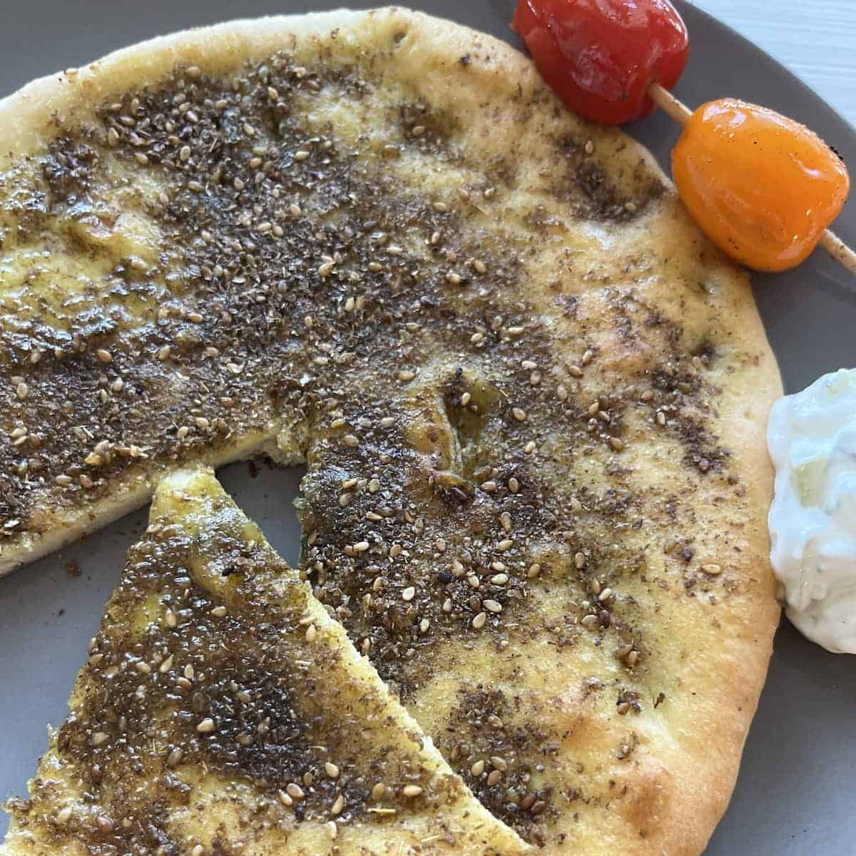 Za'atar Bread The Stuffed Grape Leaf