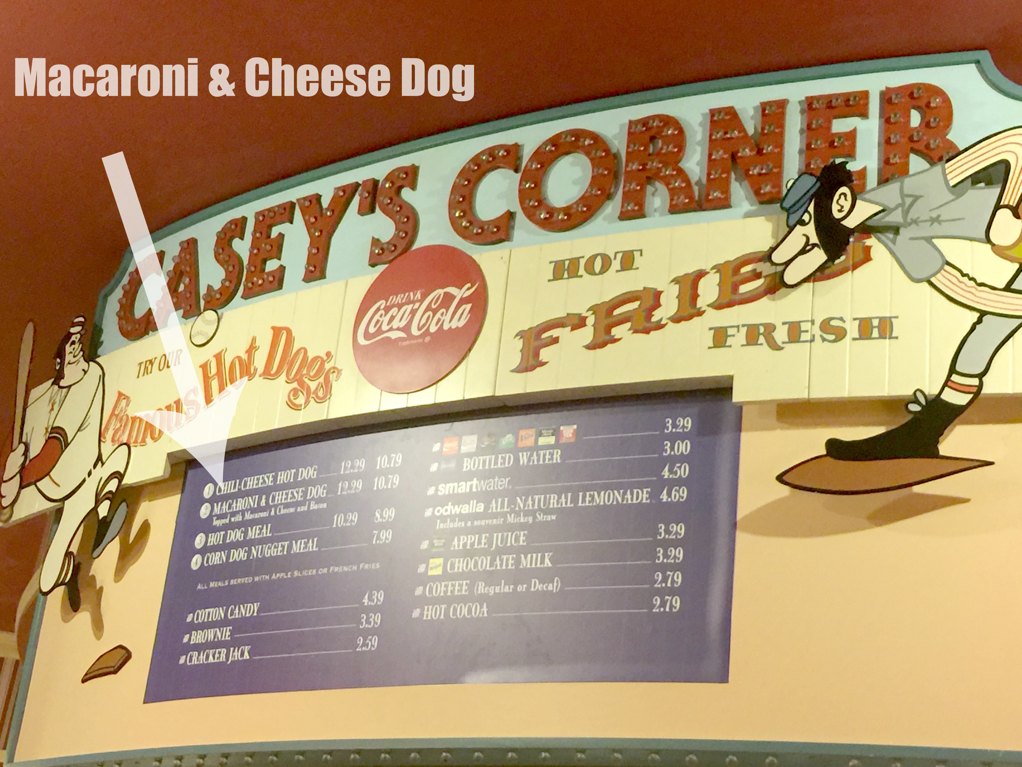 Casey's Corner Walt Disney World and Making Our Own Macaroni and