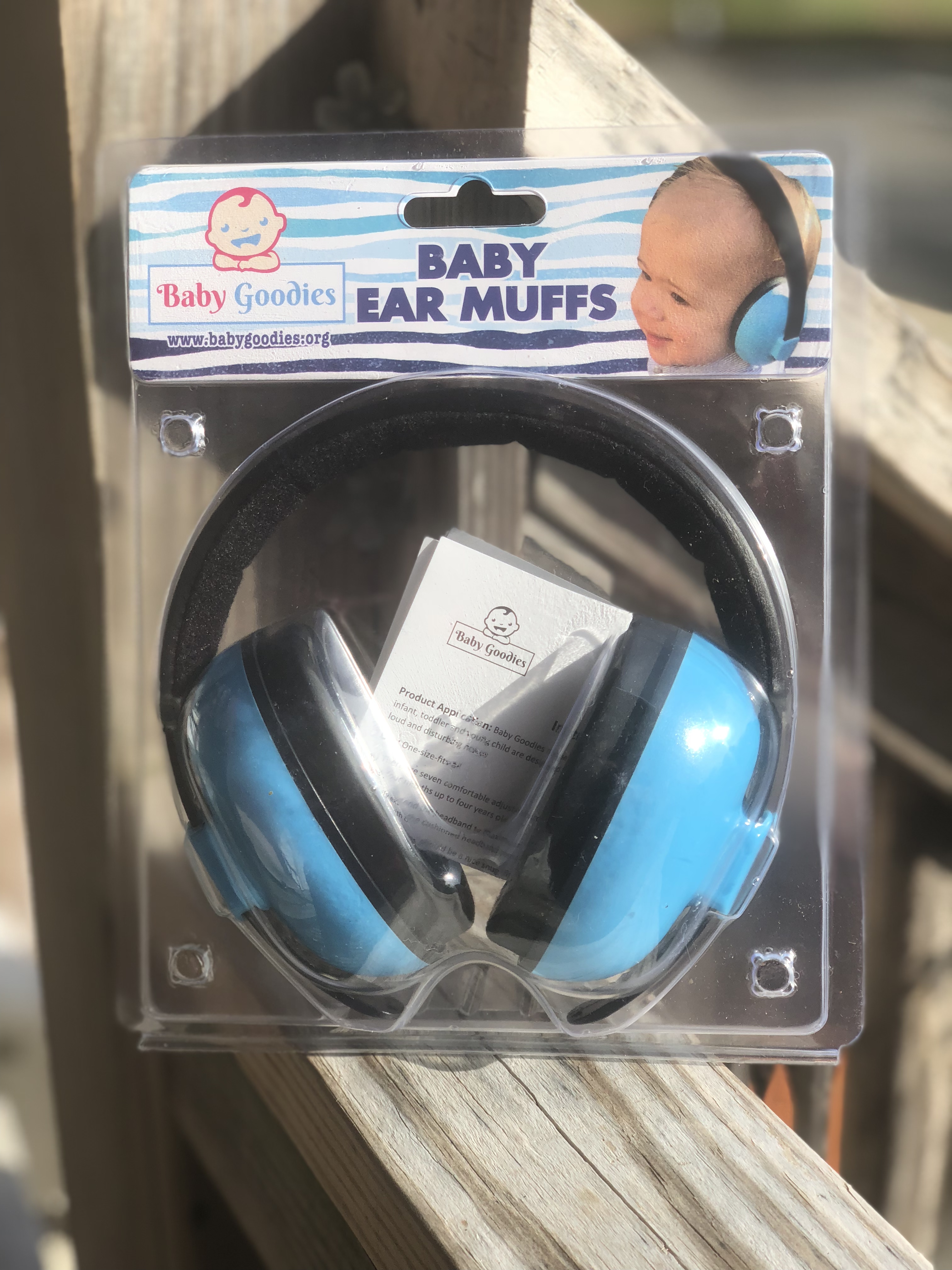 Baby Goodies Blue Ear Protection ⋆ The Stuff of Success