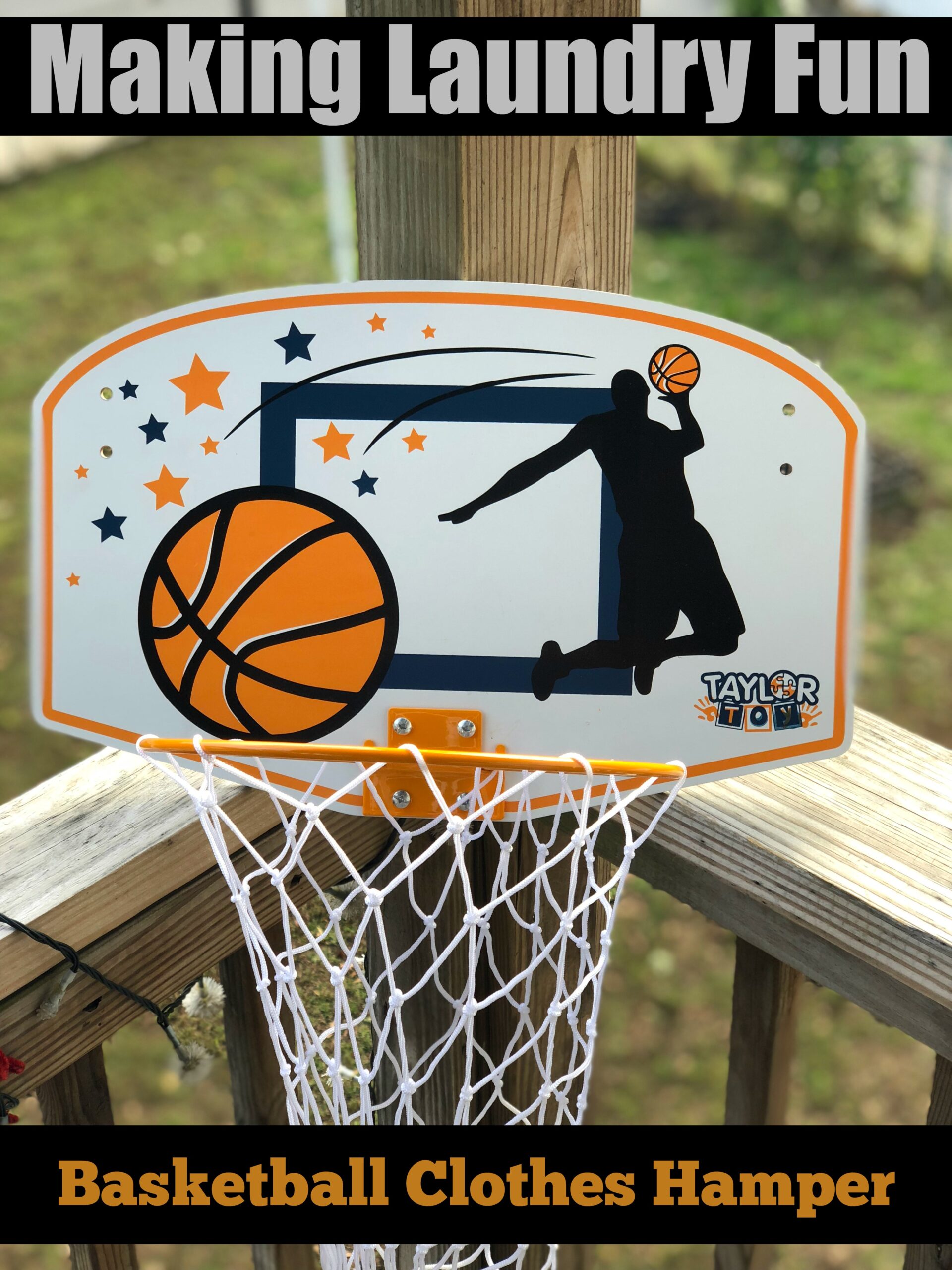 Making Laundry Fun With This Basketball Clothes Hamper ⋆ The Stuff of