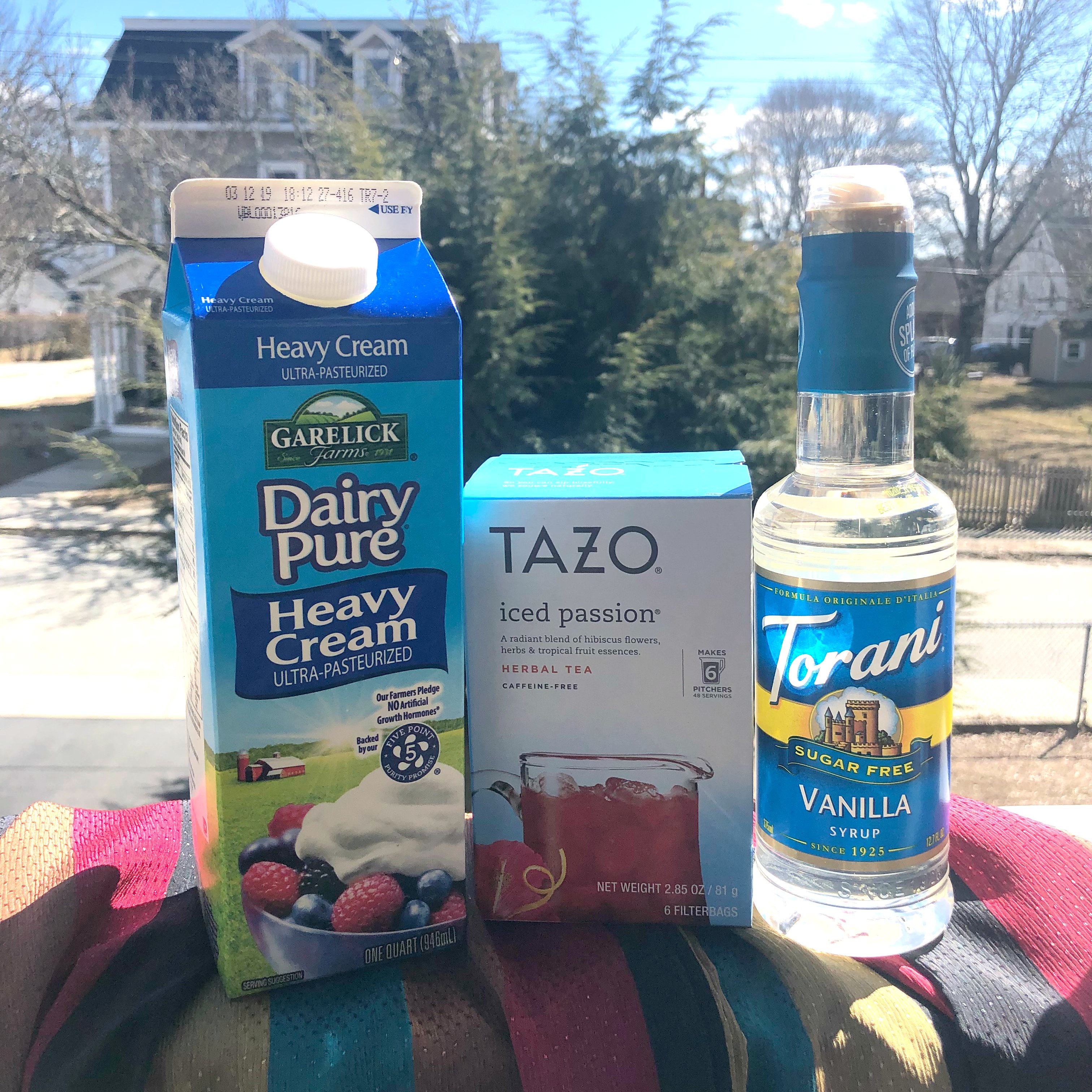 Copycat Starbucks Pink Passion Tea Drink Keto Friendly, Sugar Free ⋆