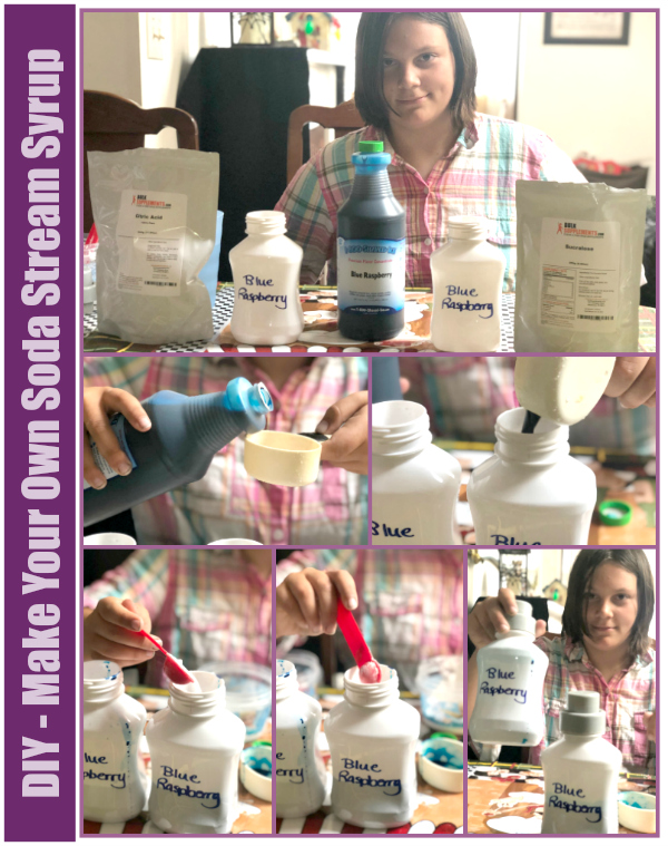 DIY Make Your Own Soda Stream Syrup ⋆ The Stuff of Success