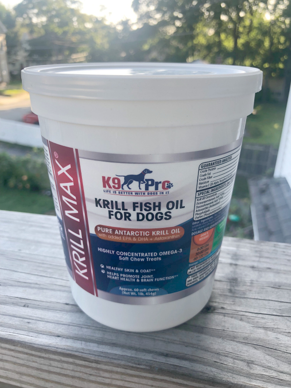 Krill MAX Fish Oil for Dogs ⋆ The Stuff of Success