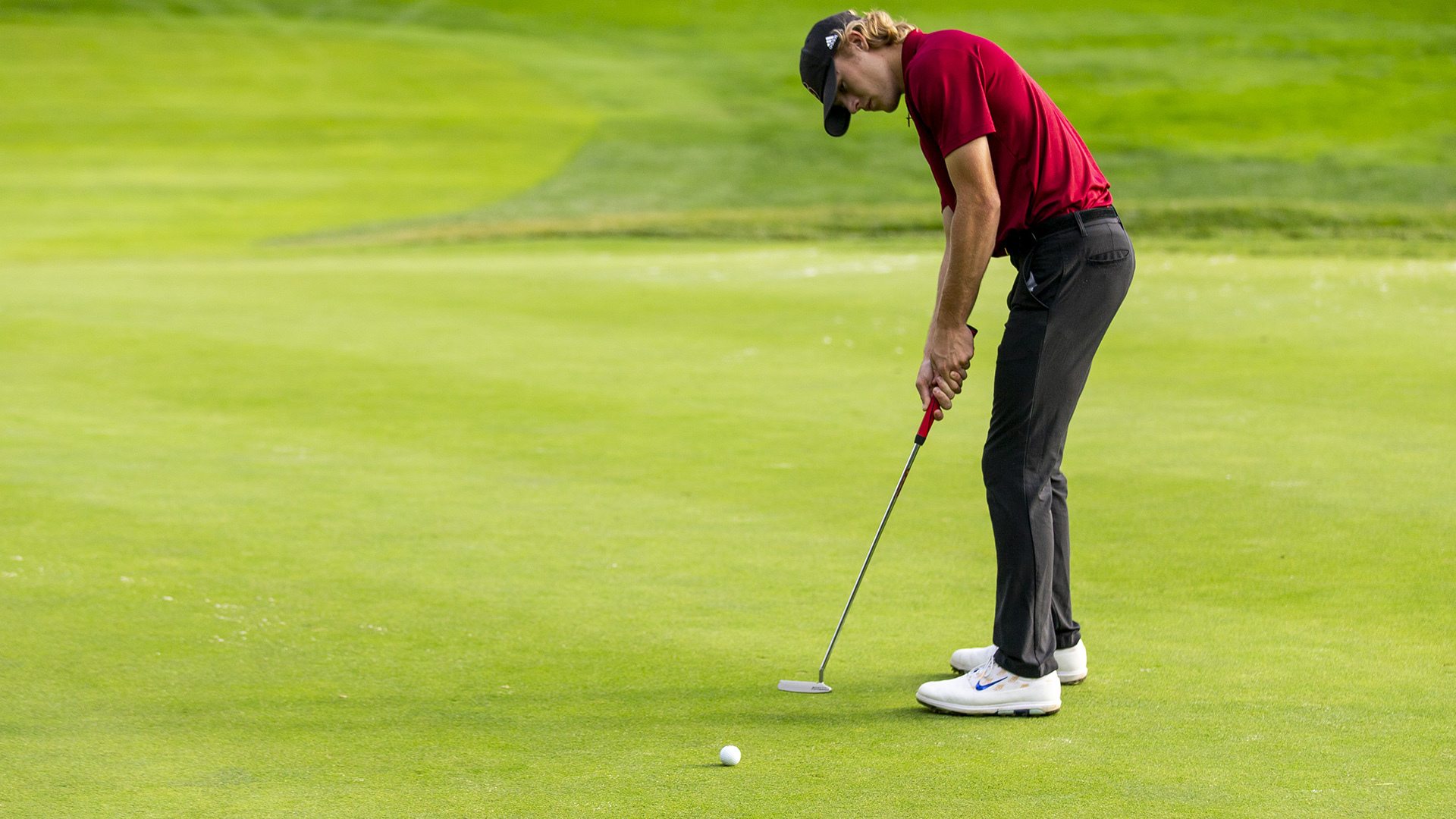 Men’s golf places sixth at the Cangero Invitational The Stute