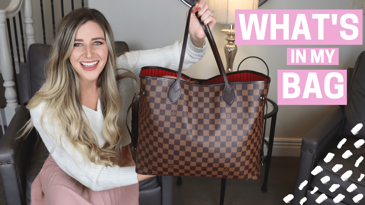 What's in My Purse/Diaper Bag + How I Organize My Louis Vuitton