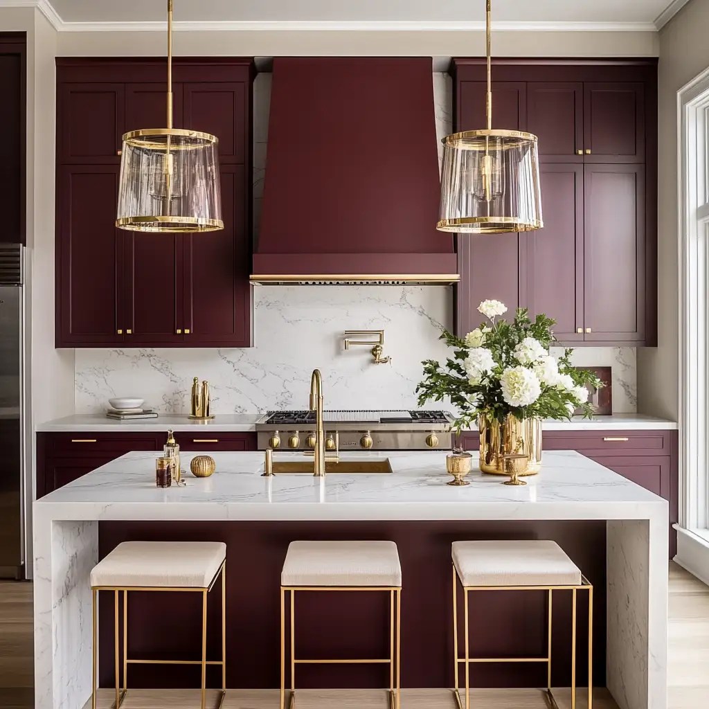 Burgundy Kitchen Ideas 39 Stunning Looks We're Loving
