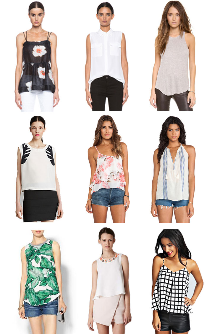 EDITRIX PICKS CUTEST TANK TOPS The Style Editrix