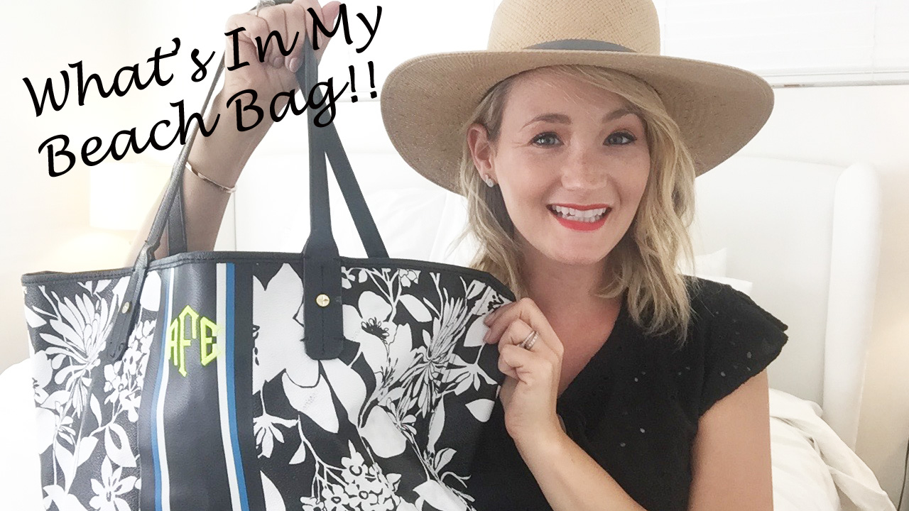 WATCH BEACH BAG ESSENTIALS The Style Editrix