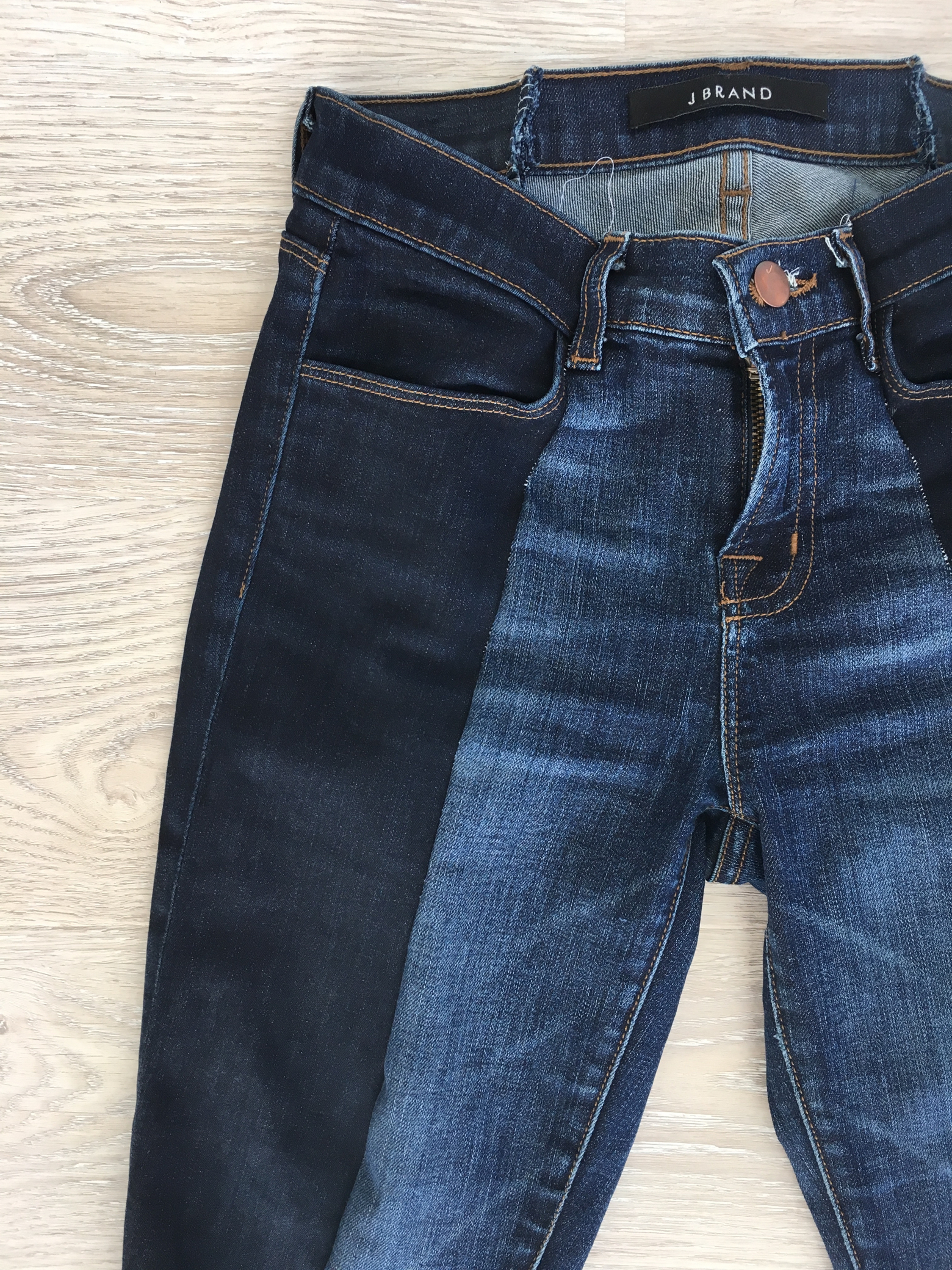 DIY TwoTone Jeans • theStyleSafari