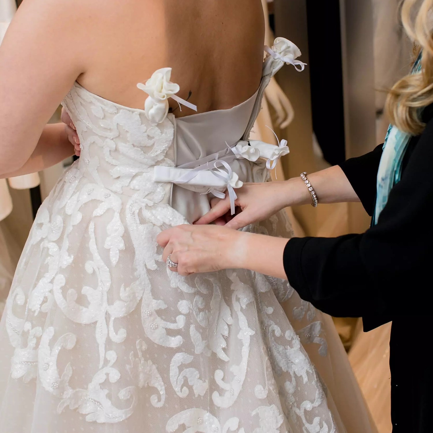 What to Know About The First Wedding Dress Fitting The Stylish Bride
