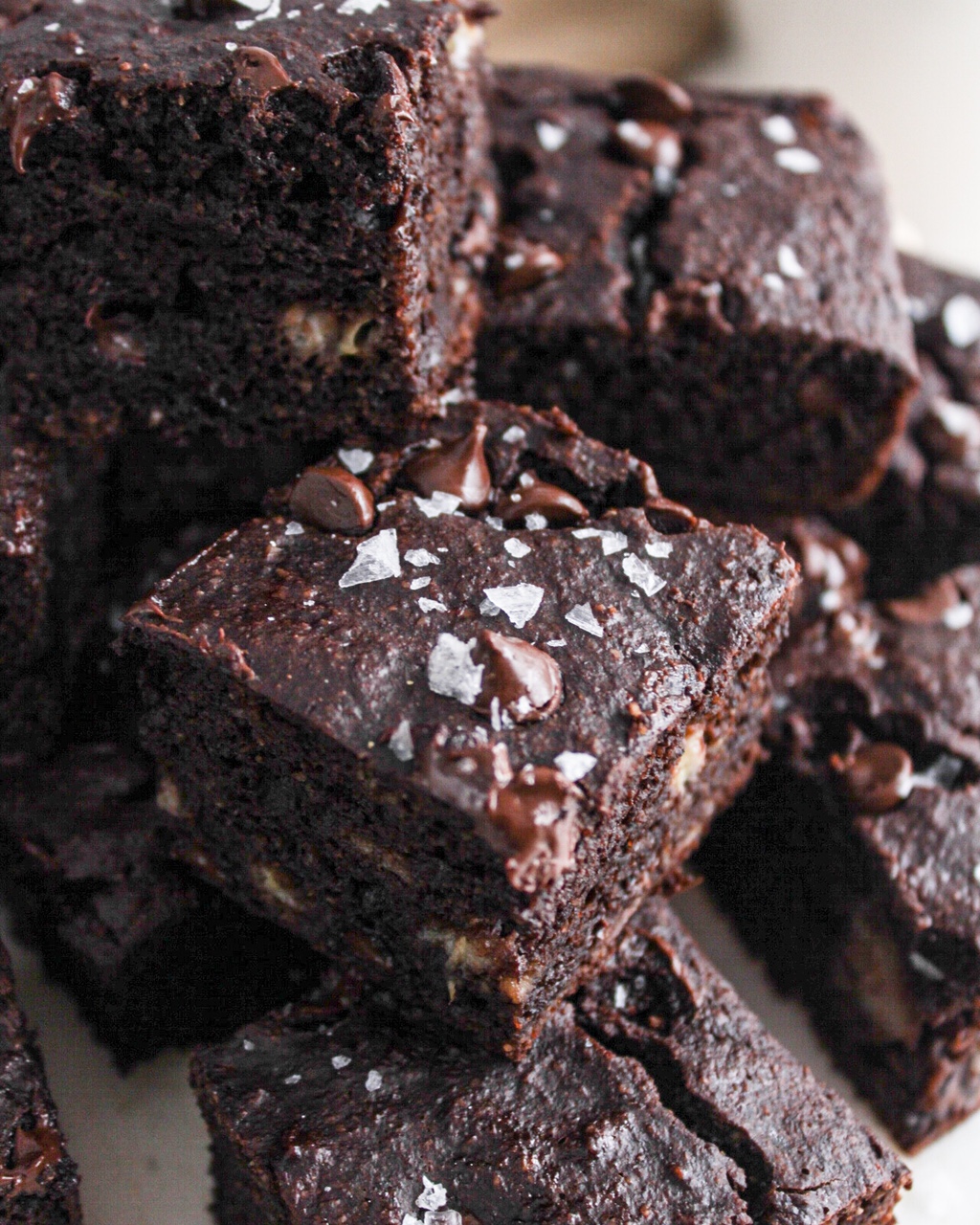 Amazing Double Chocolate Banana Brownies The SubUrbane Baker