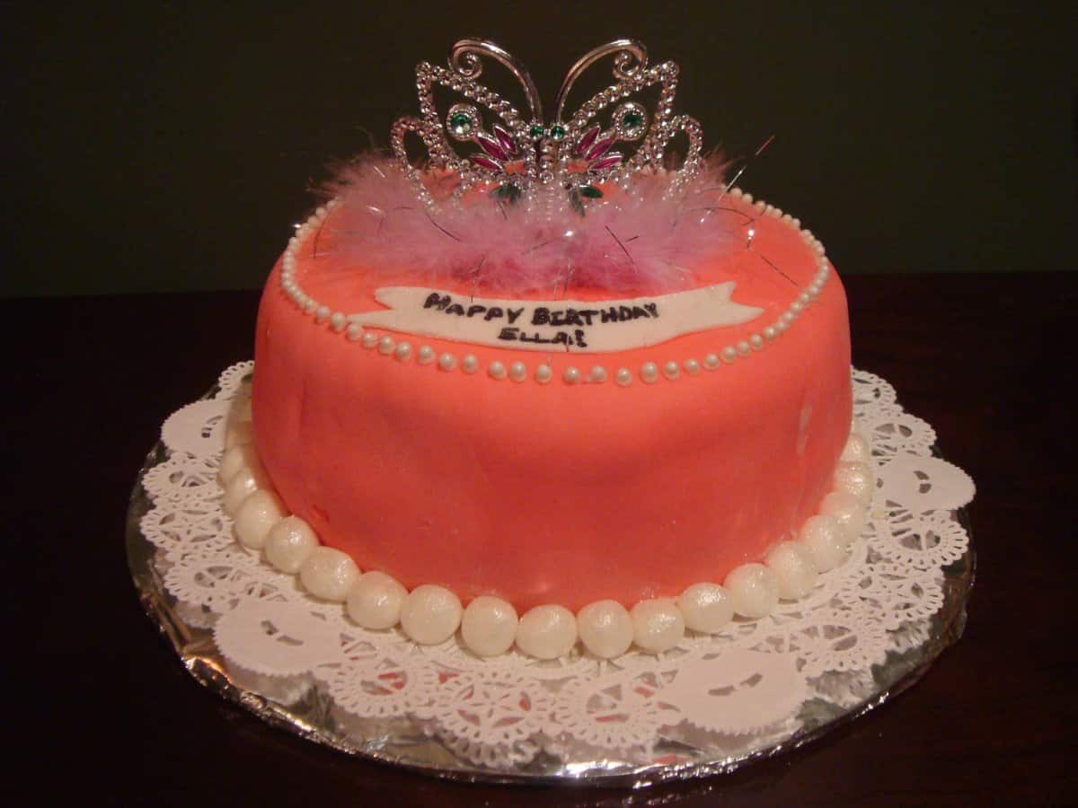 A Cake Fit For A Princess And Marshmallow Fondant The