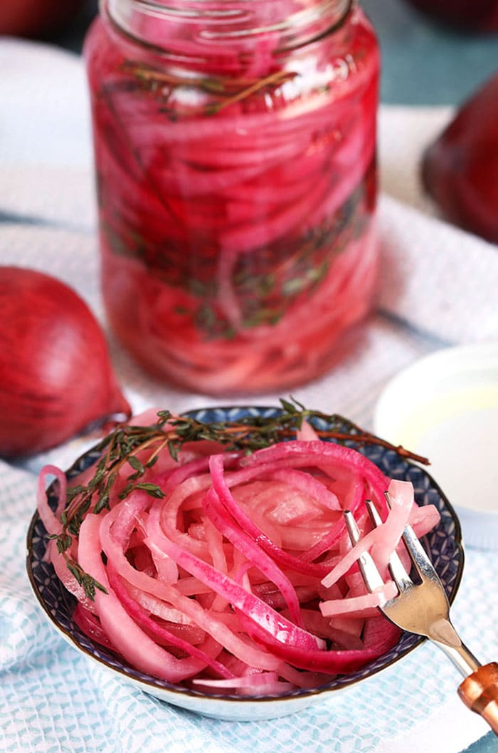 Quick Pickled Red Onions The Suburban Soapbox