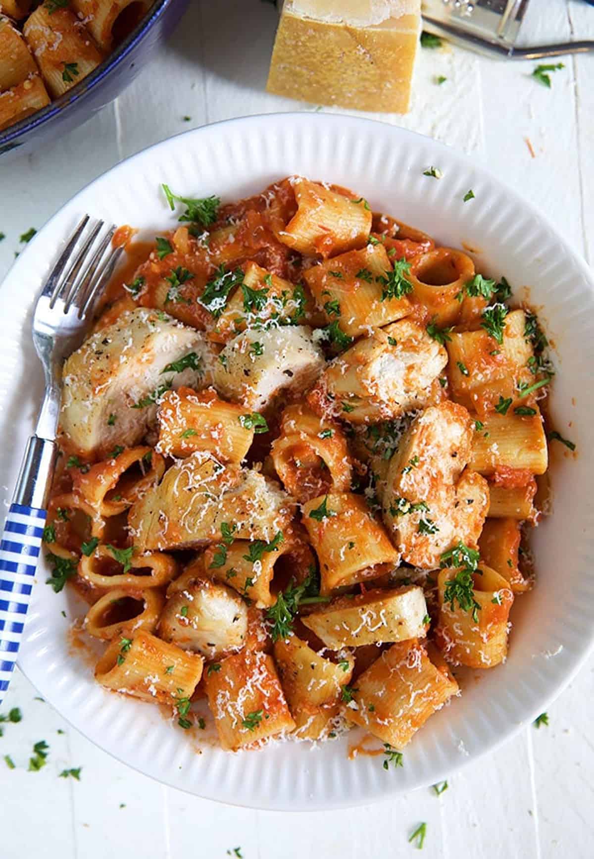 Easy Spicy Chicken Rigatoni The Suburban Soapbox