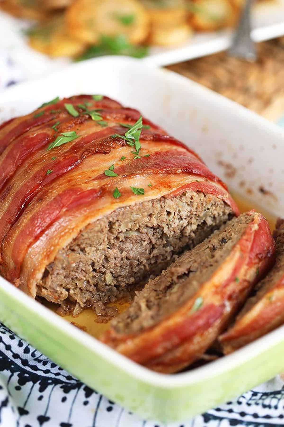 Bacon Wrapped Meatloaf The Suburban Soapbox
