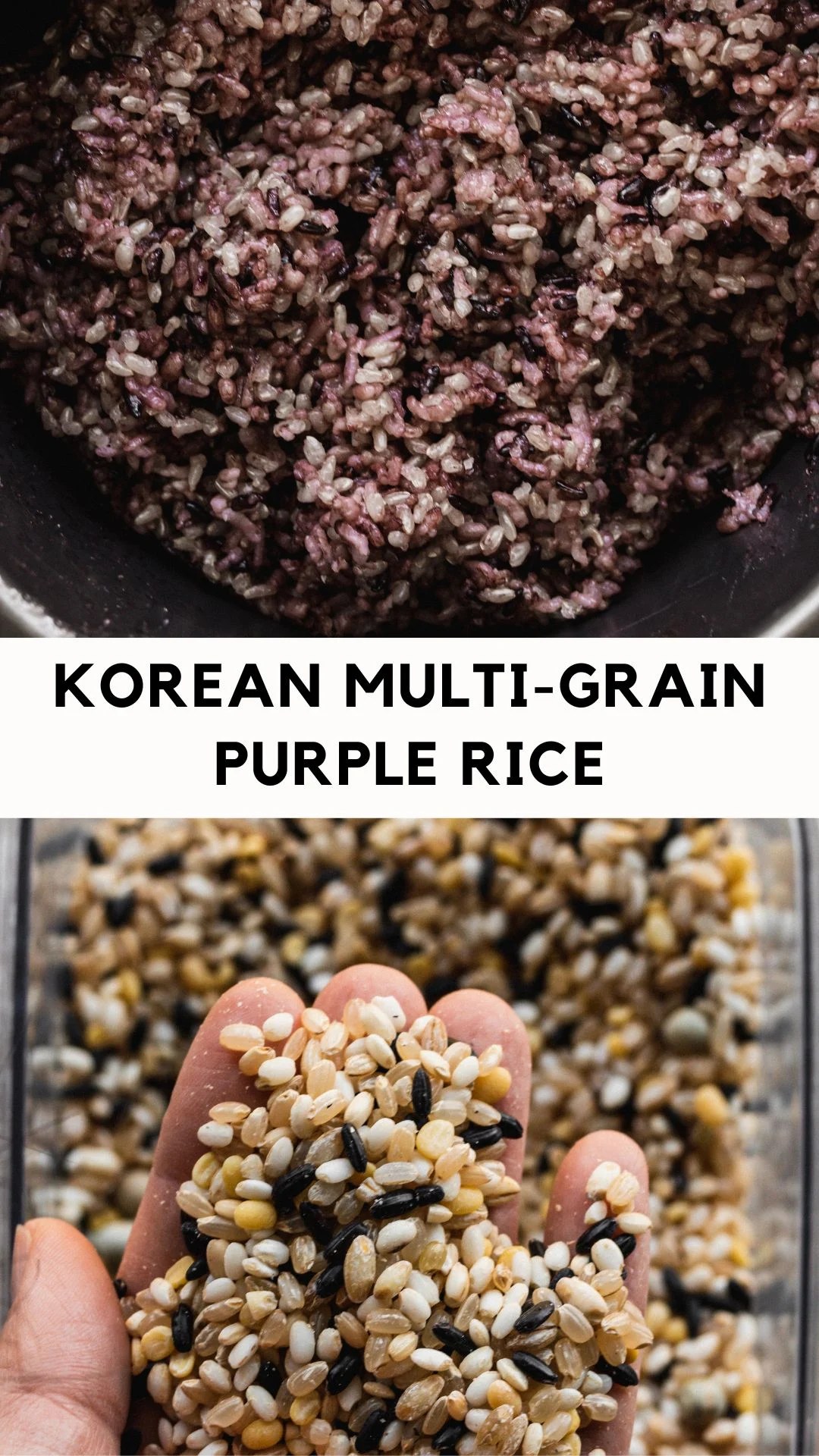Easy Korean Purple Rice (Heukmi Bap) The Subversive Table