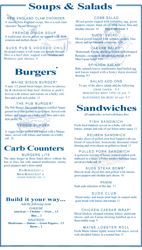 The Suds Pub Bethel Maine Entertainment, Bethel Maine Pubs, Bethel