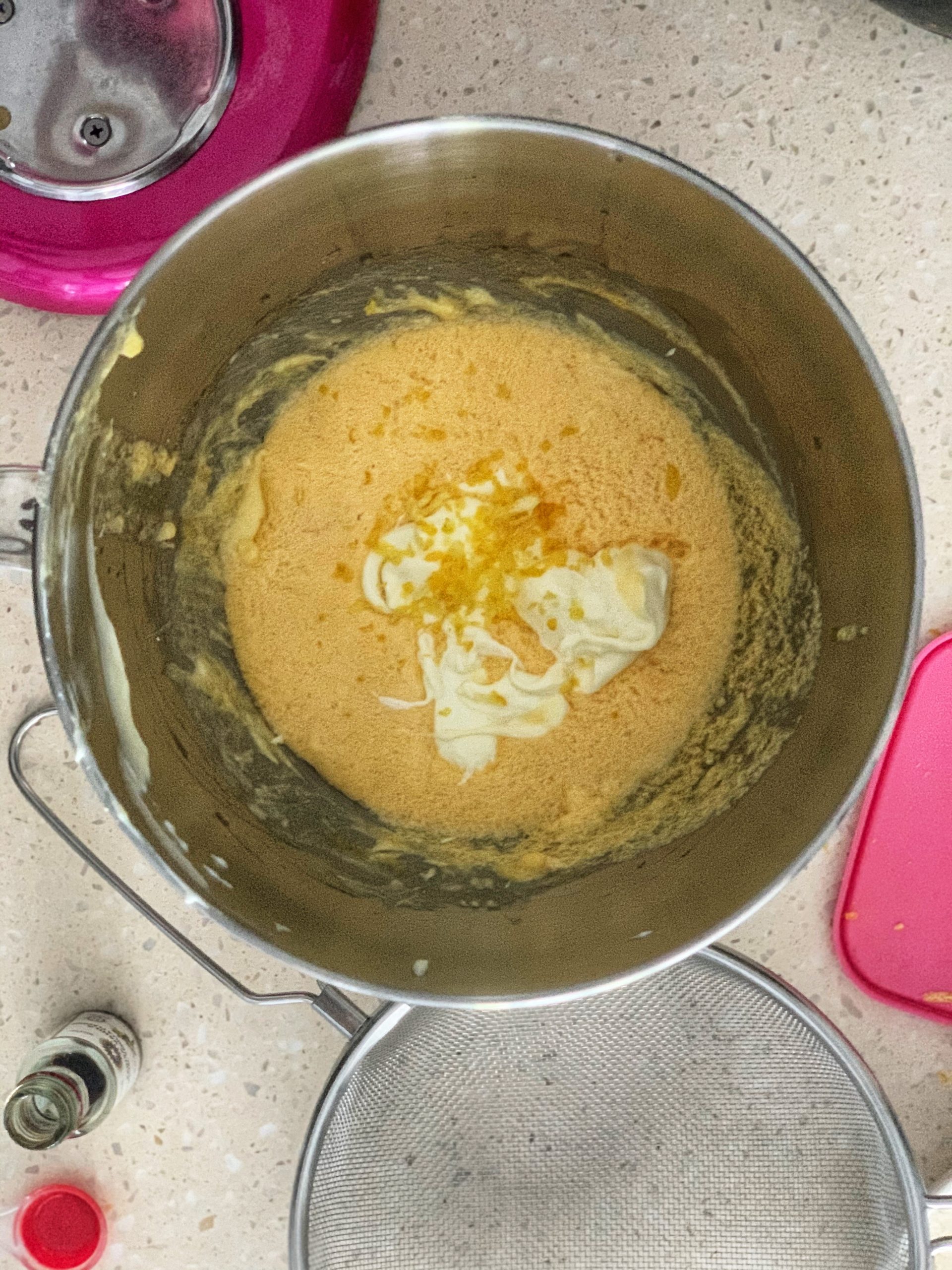 Greek Yogurt Vanilla Pound Cake with Lemon The Sudden Cook