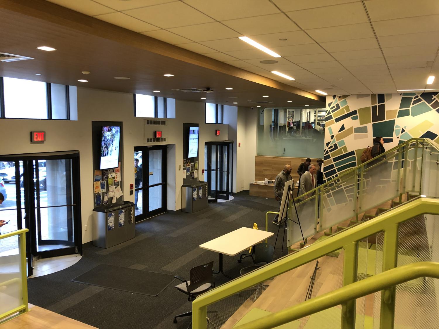 The Suffolk Journal Sawyer Lobby